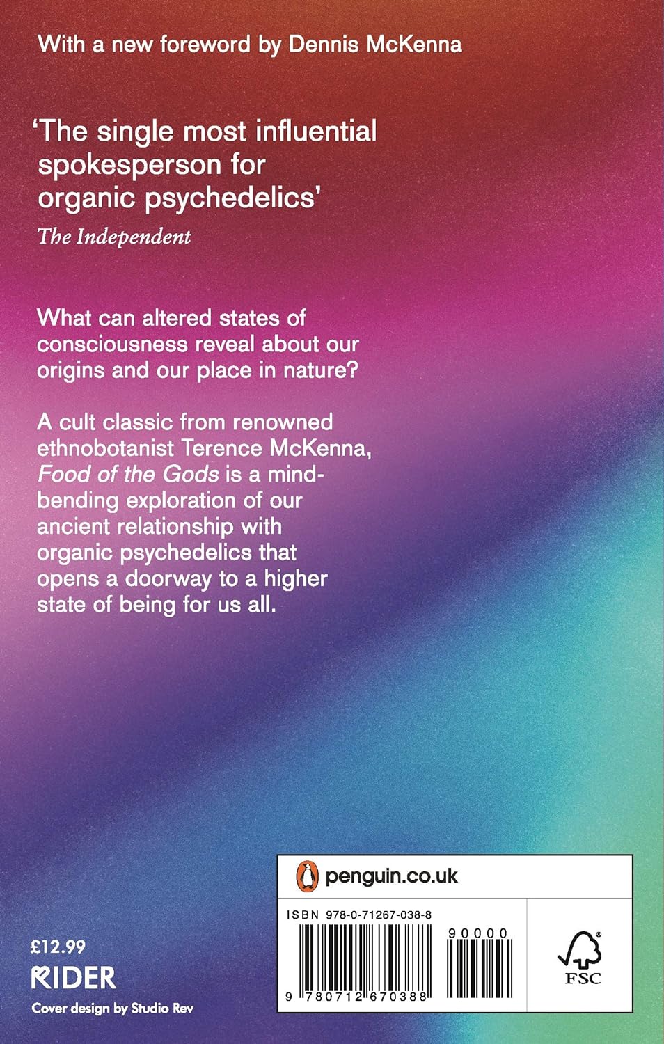Food Of The Gods : A Radical History of Plants, Psychedelics and Human Evolution