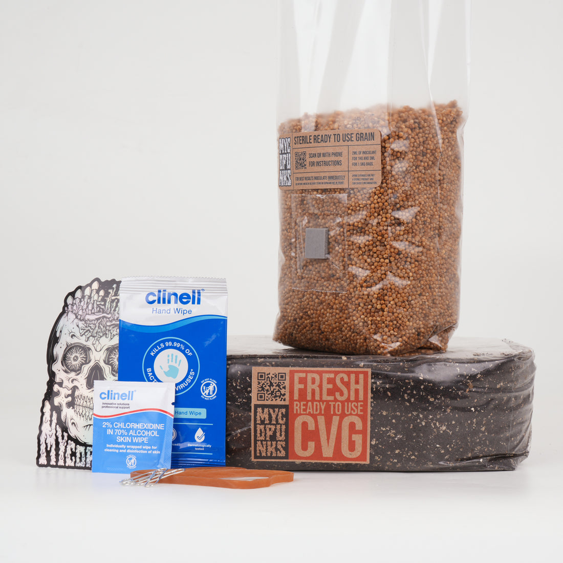 Millet Variant of MycoPunks Beginner row Kit