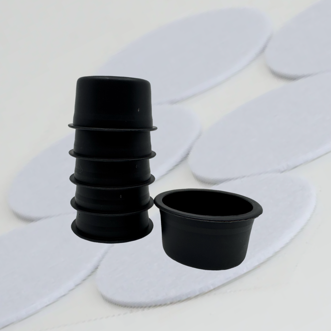 Microppose Large Monotub Replacement Plugs, Filters & Liners