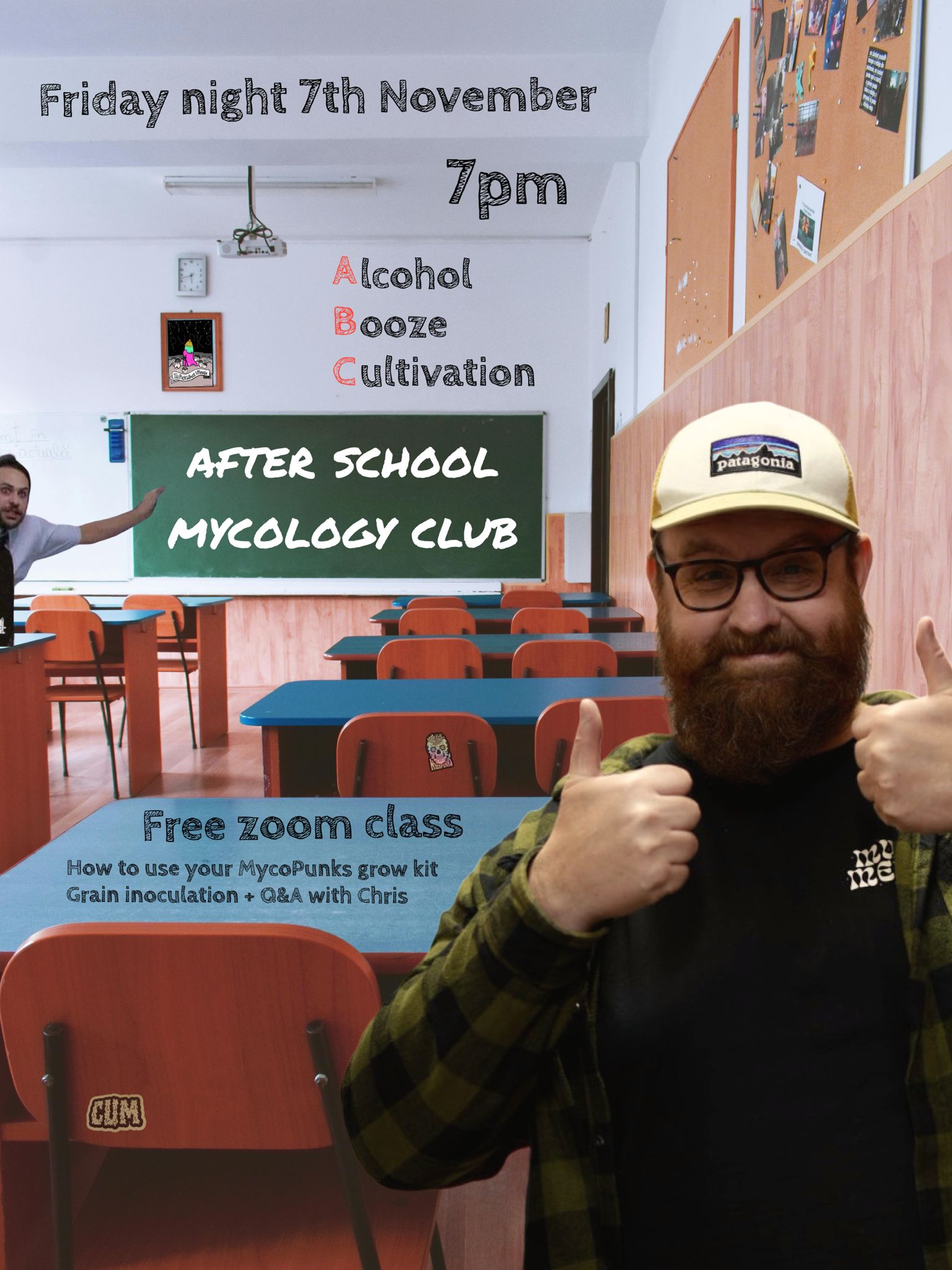 Afterschool Mycology Club #1 W/ Chris @mycopunks (Digital Download)